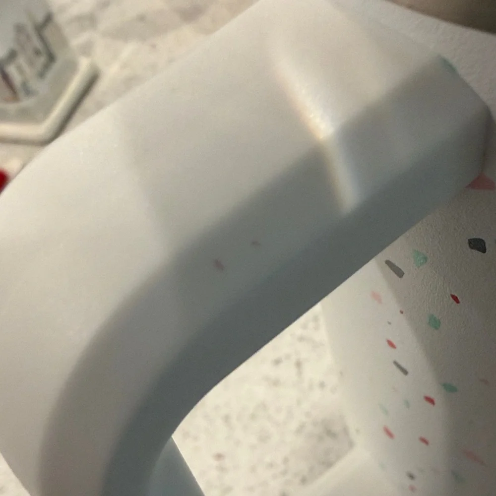Stanley White Mug with Multicolor Speckles and Purple Base - Picture 5 of 5
